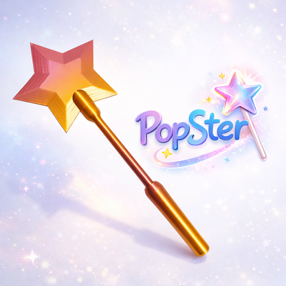 PopSter™ Baguette Magique Porte-Cartes Secret ✨