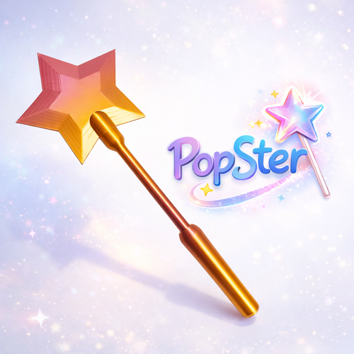 PopSter™ Baguette Magique Porte-Cartes Secret ✨