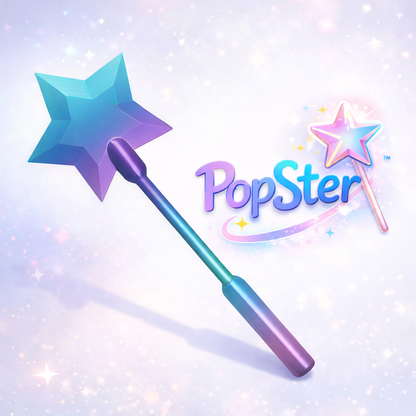 PopSter™ Baguette Magique Porte-Cartes Secret ✨